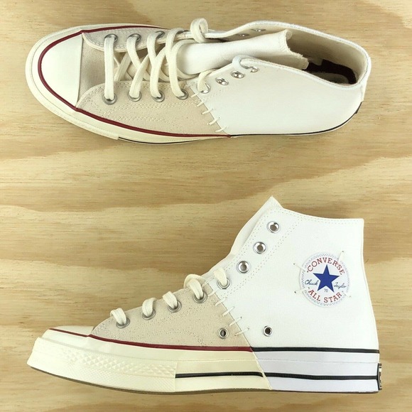 Converse x Slam Jam Chuck Taylor 70 High Top White Athletic Mens Skating Shoes - Picture 2 of 9